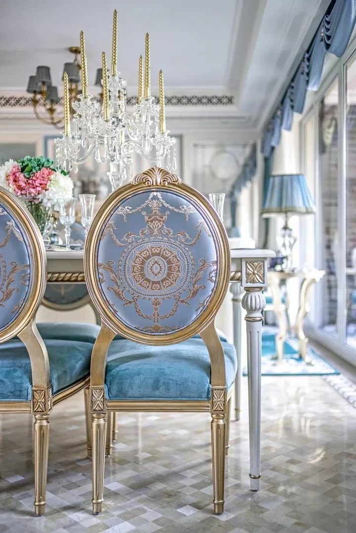 蒂芙尼蓝的浪漫家居，中铁北湖国际城 B1 户型设计-4