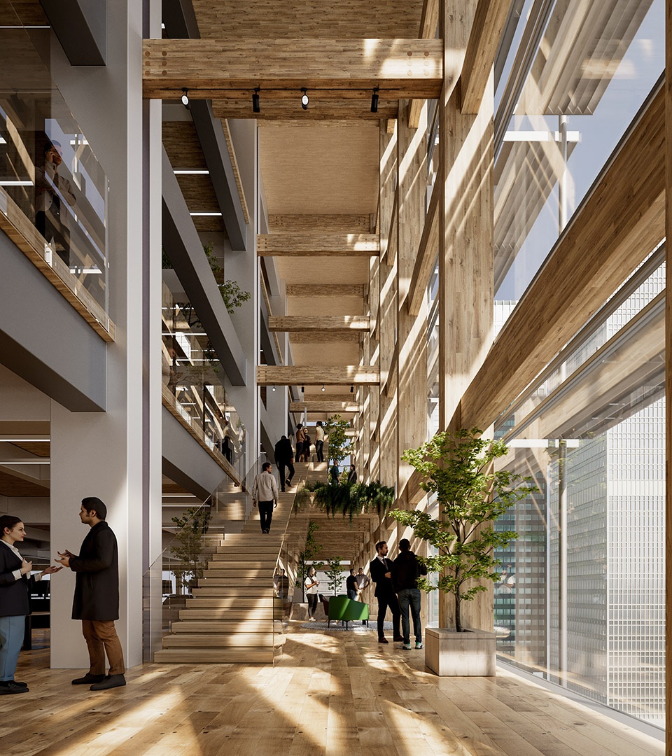 “再生树”超高层概念方案丨日建设计-33