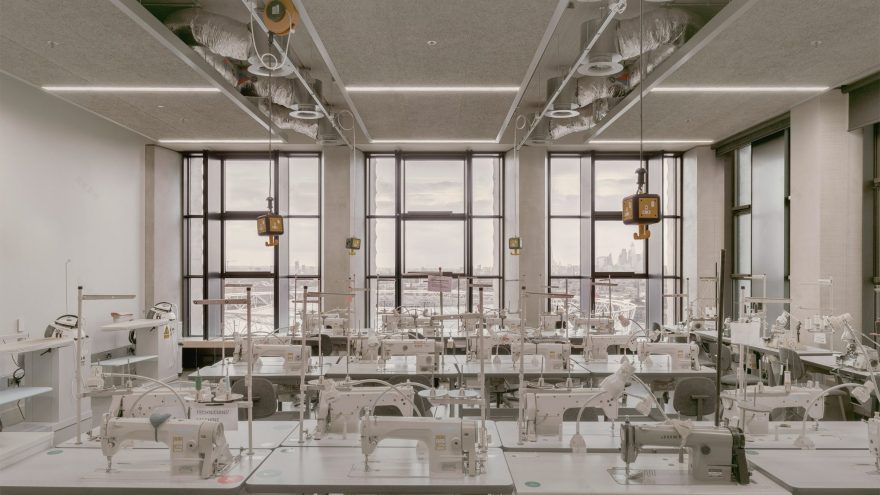 Allies and Morrison completes "21st-century factory" for London College of Fashion-0