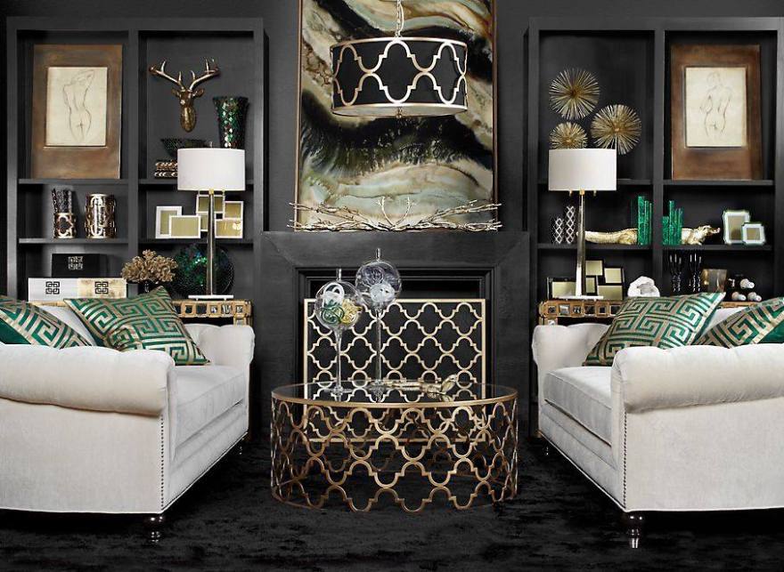 现代欧美风格奢华家居软装设计大全-2