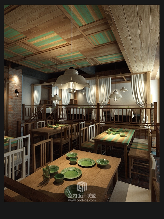 主题餐厅设计-火红年代主题餐厅设计-9