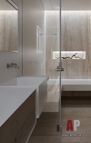 ЖК «Большевик» 两居室公寓室内设计-65