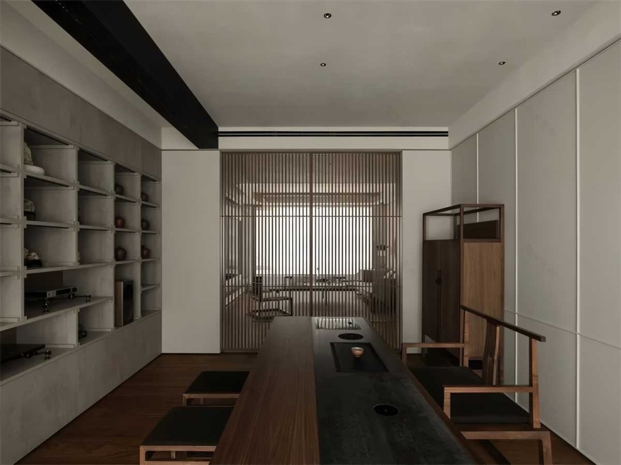 西安金泰东郡平层255㎡丨中国西安丨西安左山空间艺术-28