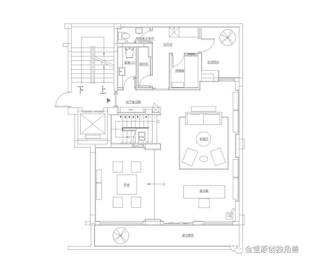 达文设计 | 杭州融创东麟府别墅，简美东方的诗意日常-49