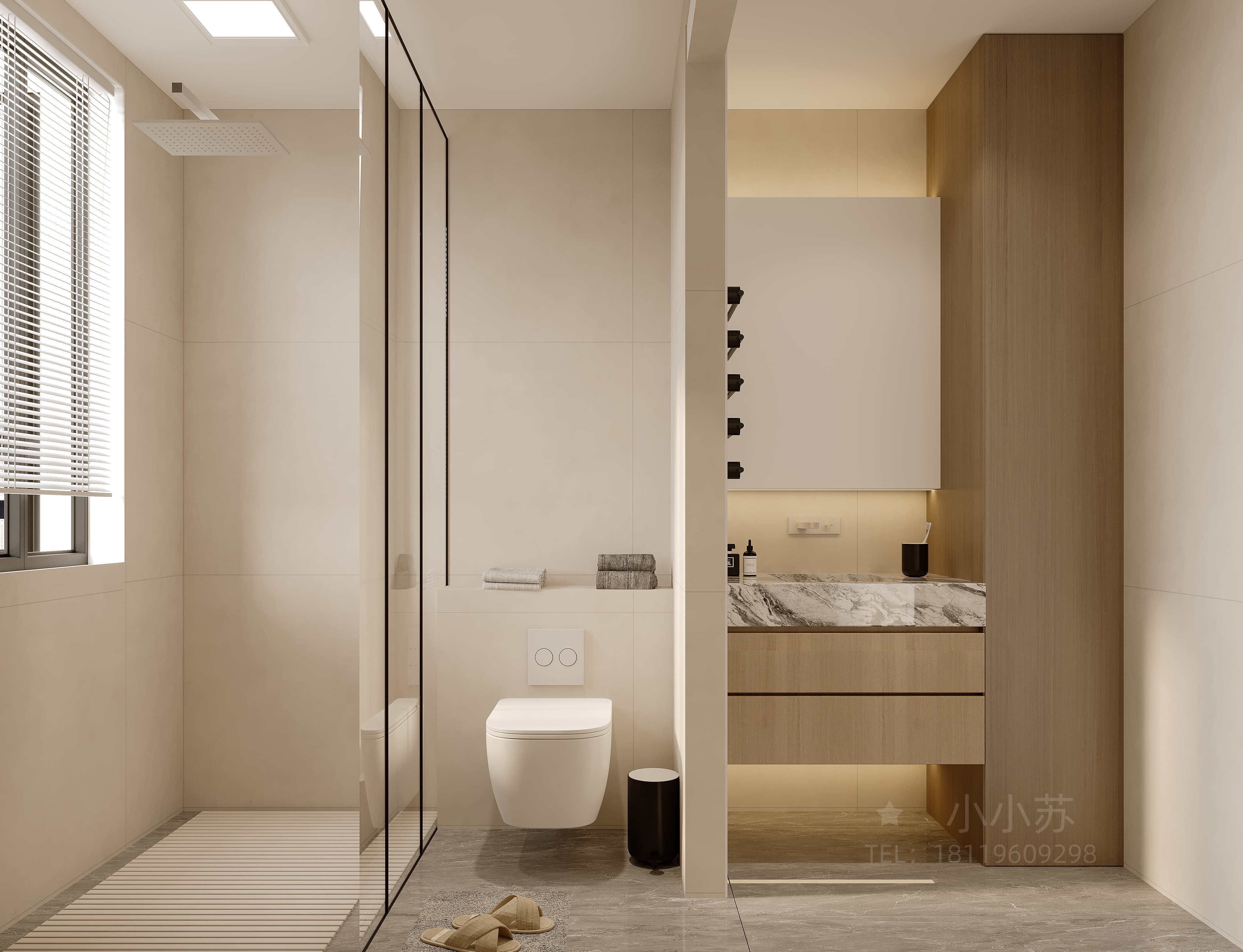 现代别墅丨中高端效果案例-7