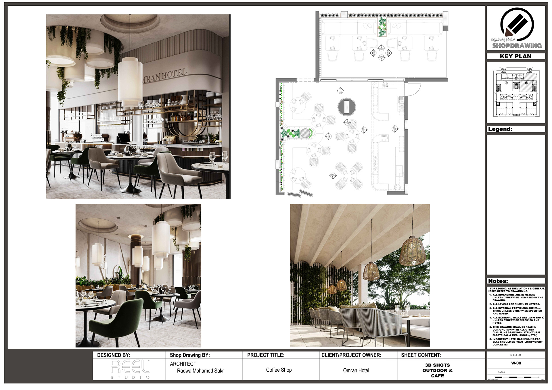 Shop Drawing For Coffe Shop-10