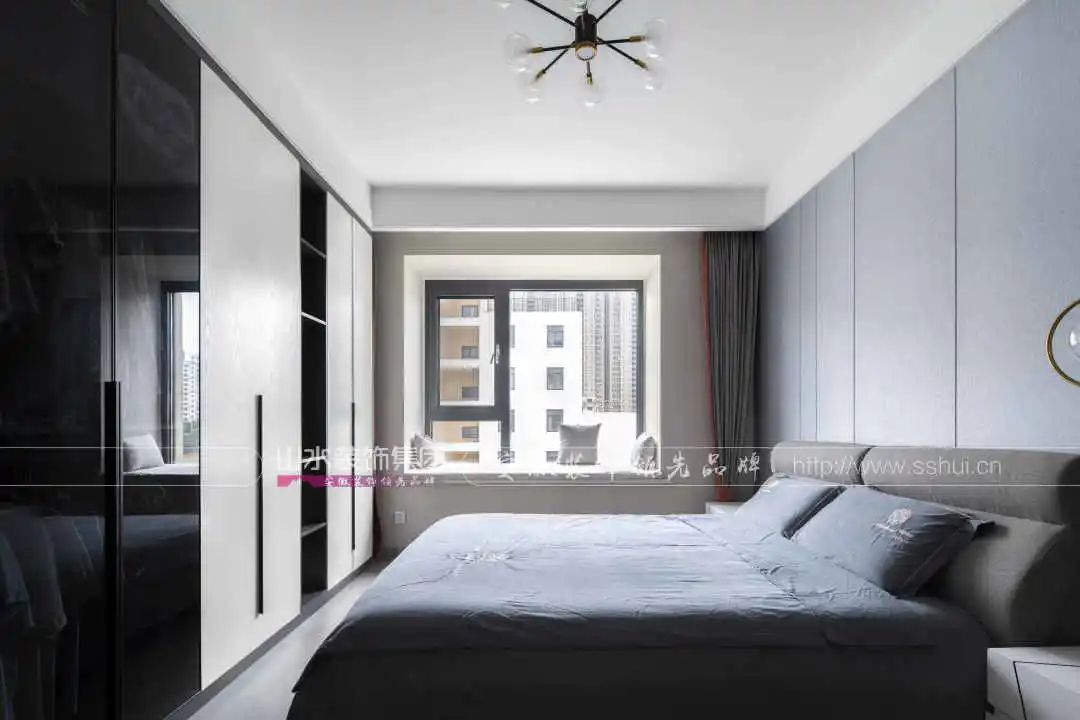 大都会150㎡现代轻奢风设计丨王伟-46