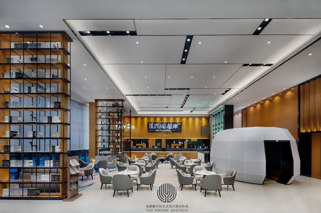 港式风格打造樟木头星岸销售中心,展现极致商业空间体验-36
