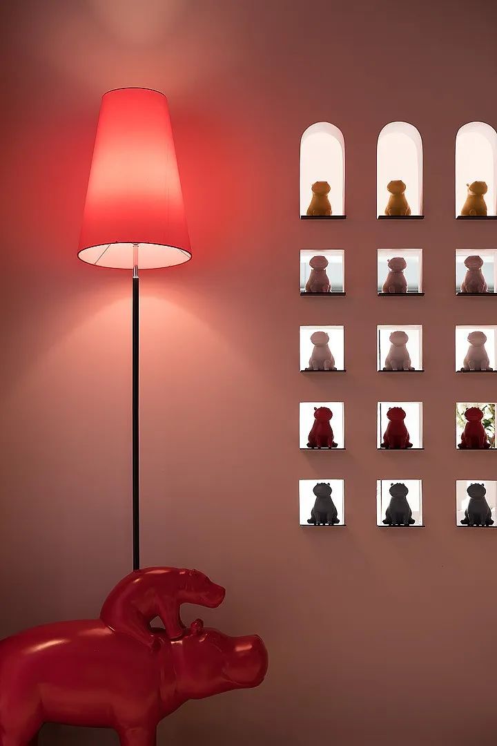 重庆金科天宸 63㎡孟菲斯风咖啡馆，设计巧妙融入多彩艺术元素-16