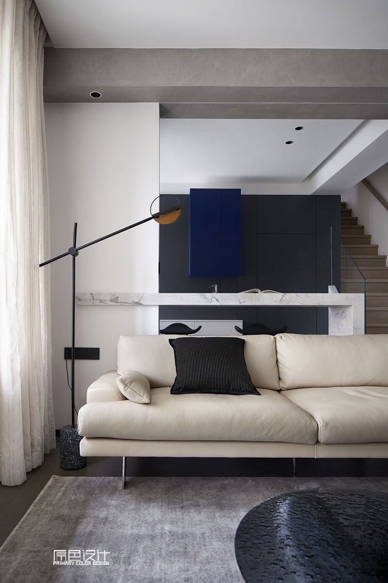 几何极简之美 · 福建福州跃层精装房住宅设计丨中国福州丨原色设计-29