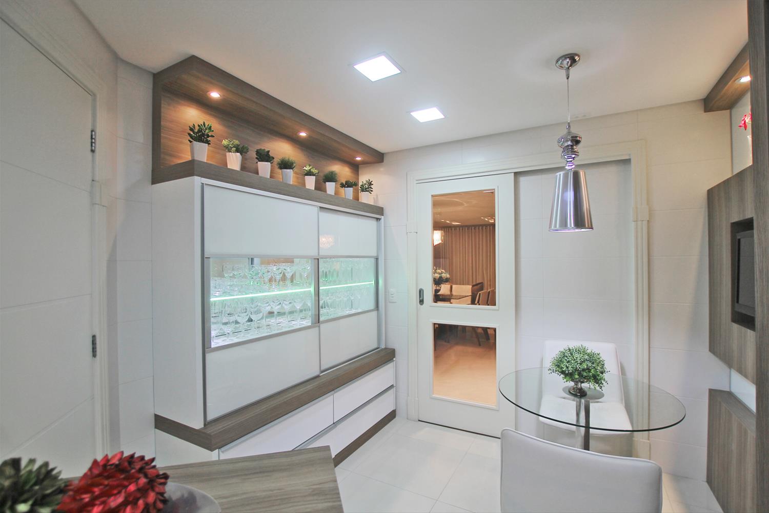 巴西 PR 公寓 | 混凝土与玻璃的完美结合-5