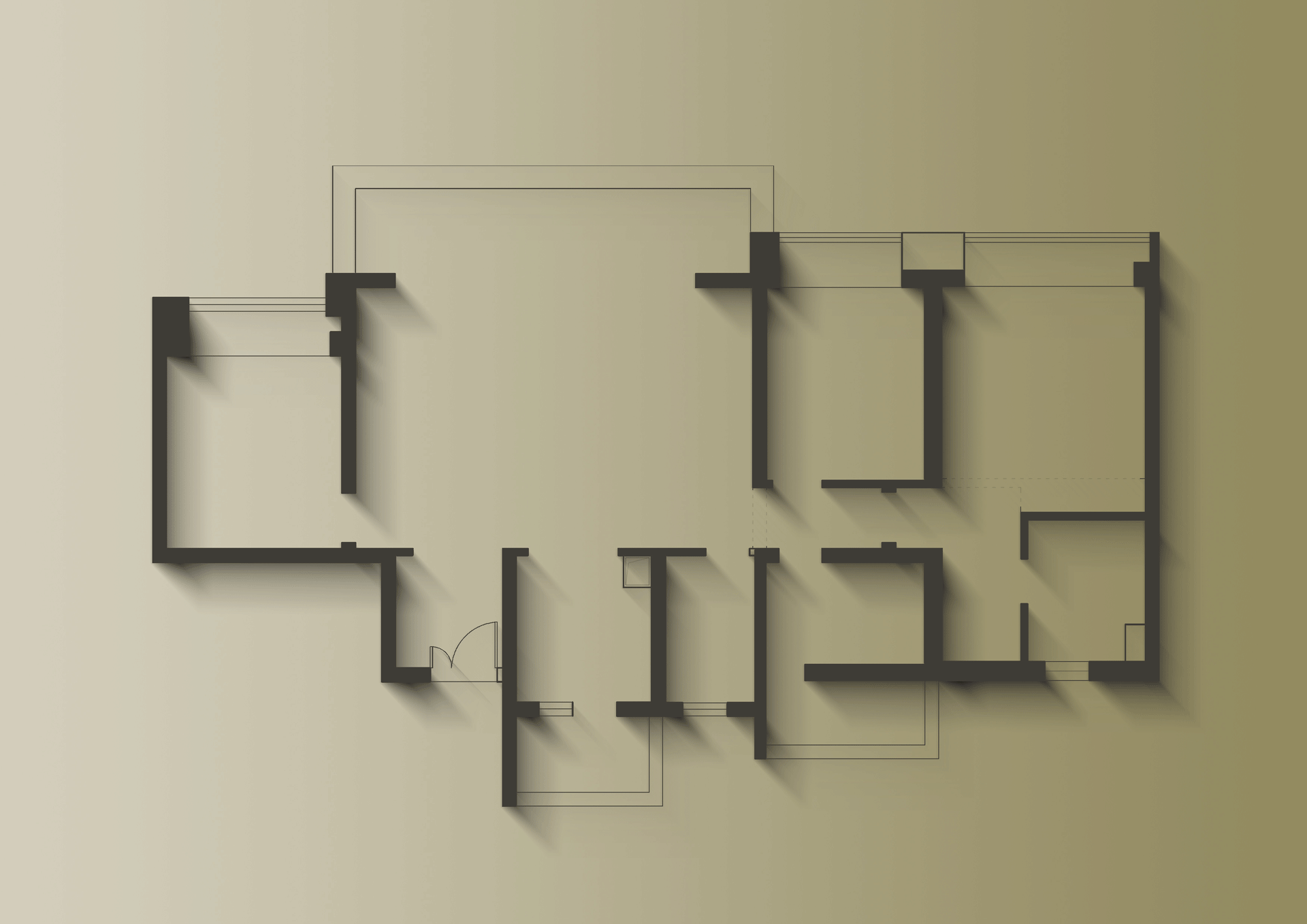 复古风格精装房软装改造丨中国成都丨设计师王司囡-54