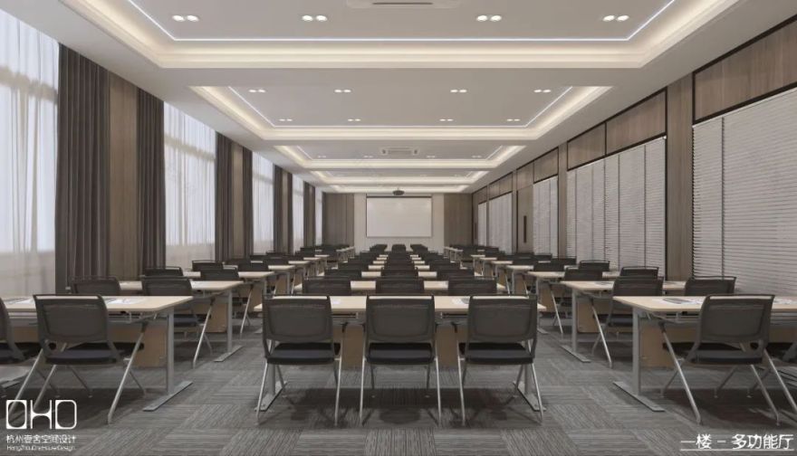 壹舍设计 | 面包树二号楼极致简约办公空间-22