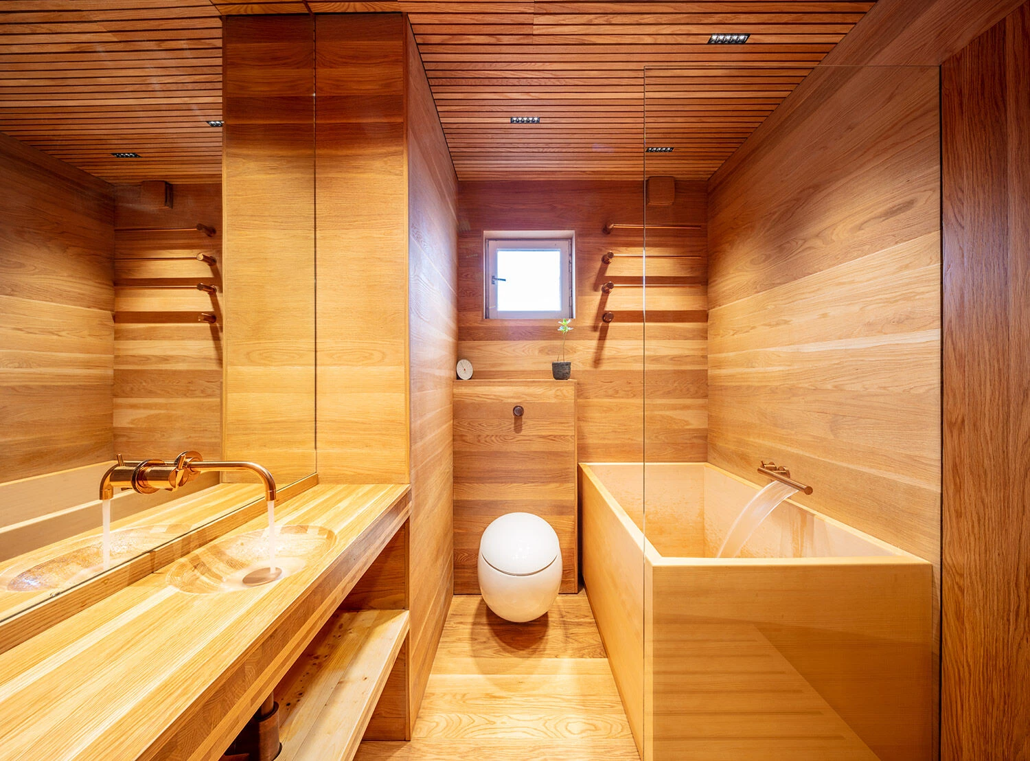 温湿度调节的木质浴室-21