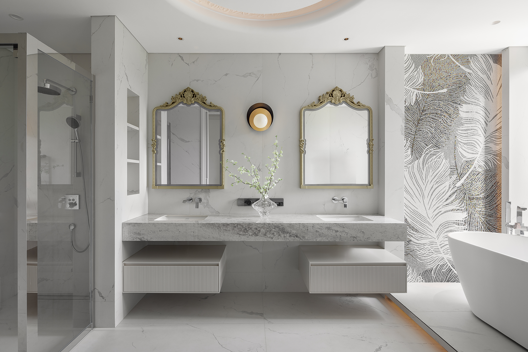 庭院环绕的缤纷宅邸丨中国珠海丨珠海本森空间设计-63