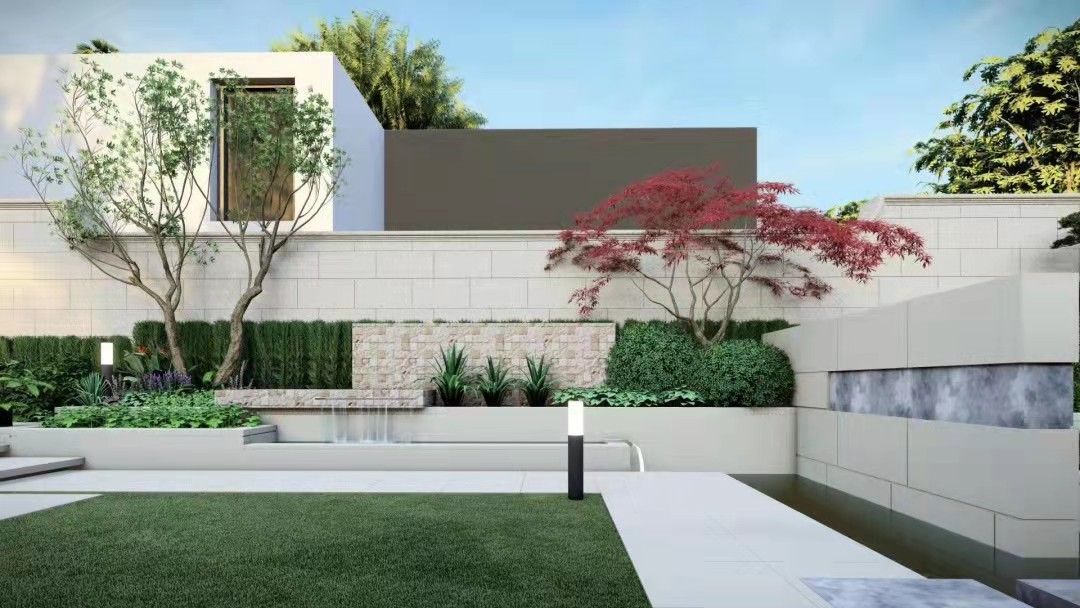 室外花园效果图-7