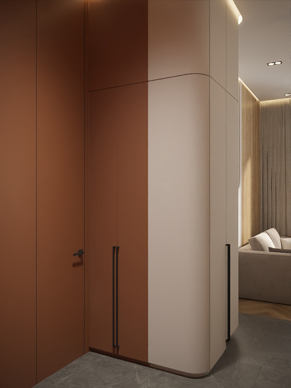 Современный интерьер с яркими акцентами-6