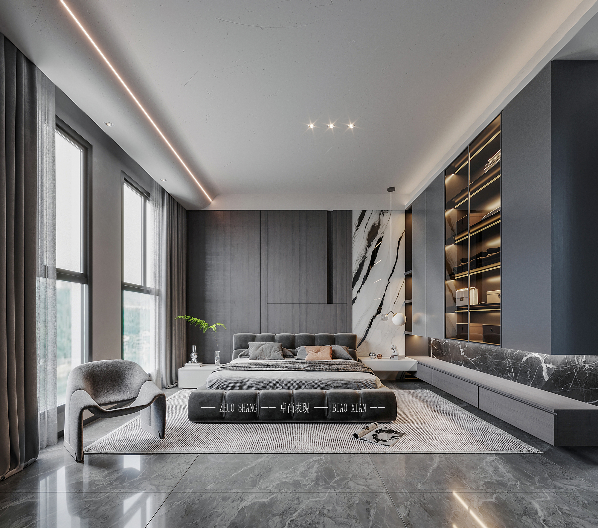 卓尚表现|现代风格  家装-5
