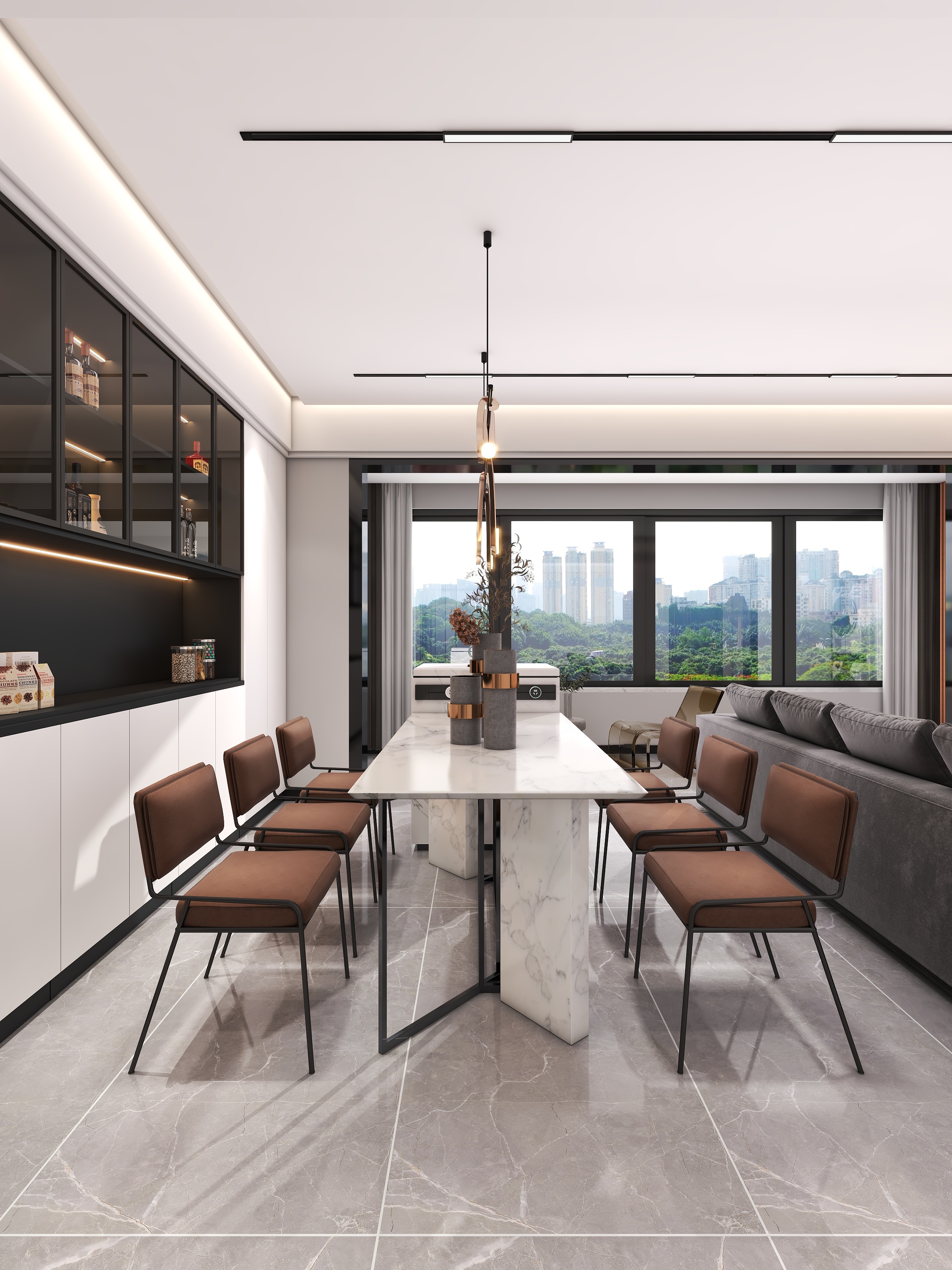 四川成都华府悦璟（114平方现代简约三居室）-22