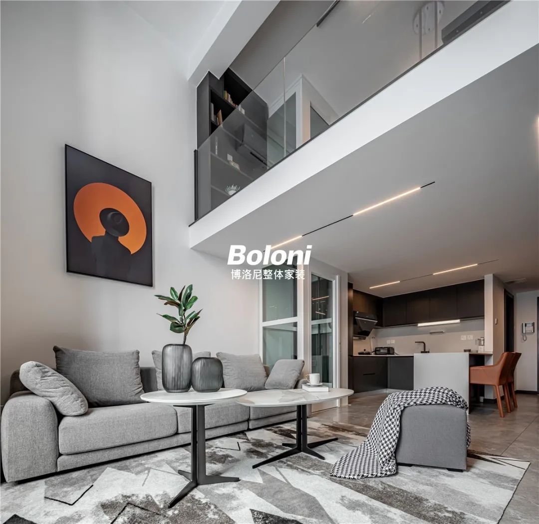 单身男子的 70㎡阳光 LOFT，现代简约风的逆袭-11