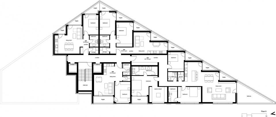 保加利亚 EOS 公寓楼 | 希腊神话中的黎明女神走进现实-29
