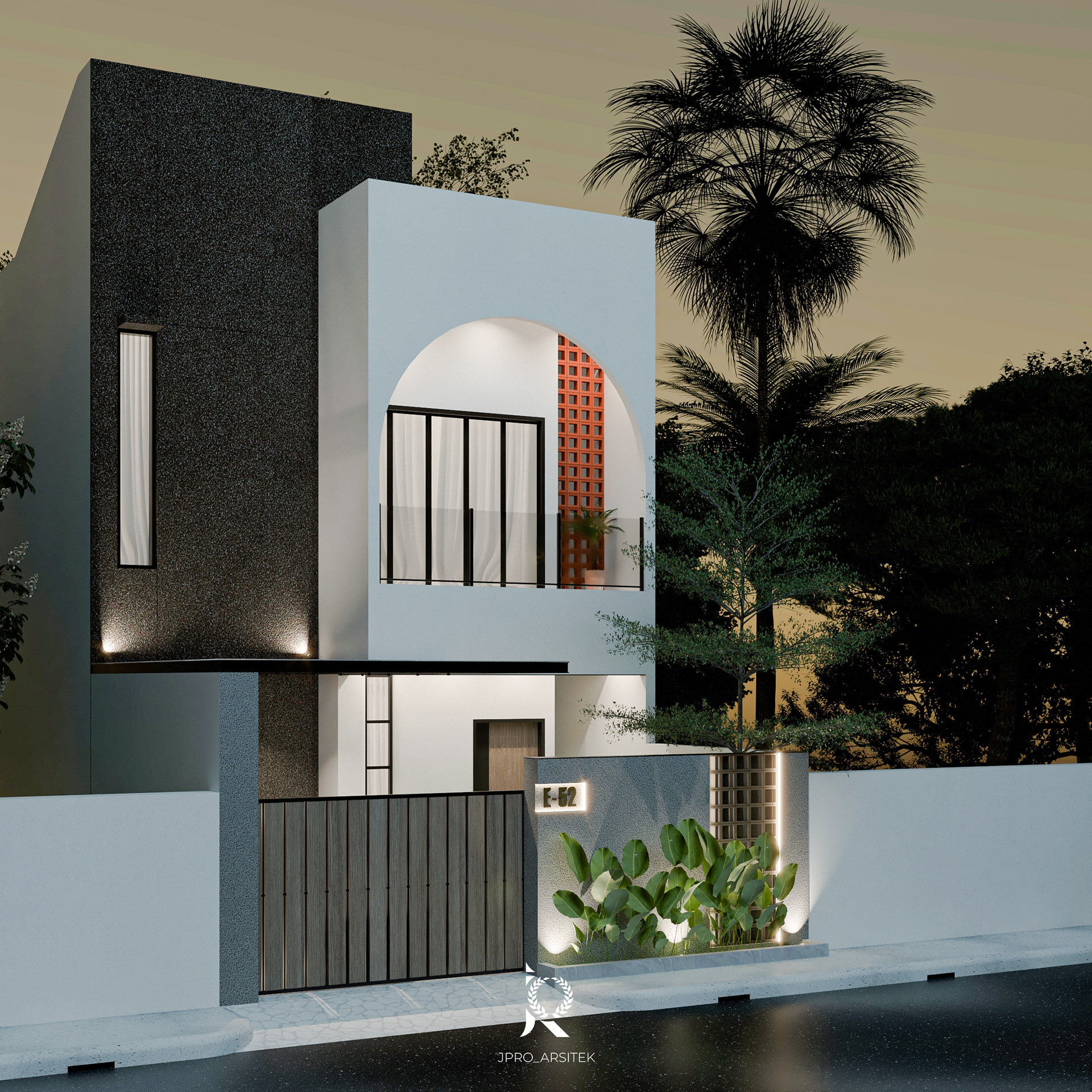 阿拉曼达宅邸正面丨印度-10