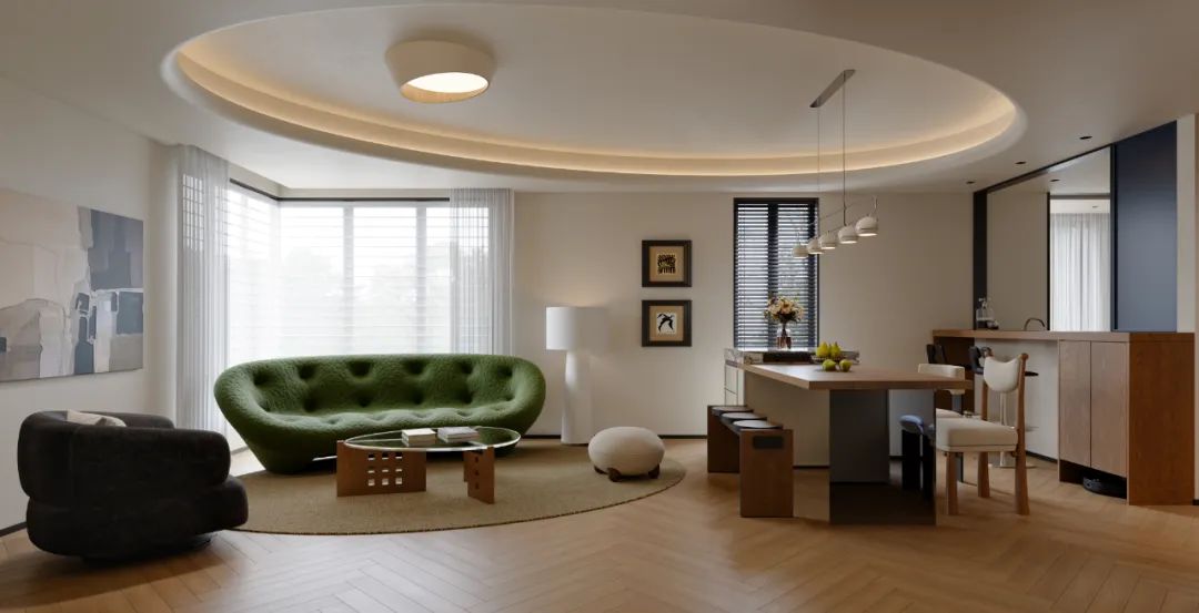 高迪愙设计 | 95㎡法式中古，韵雅幽居-0