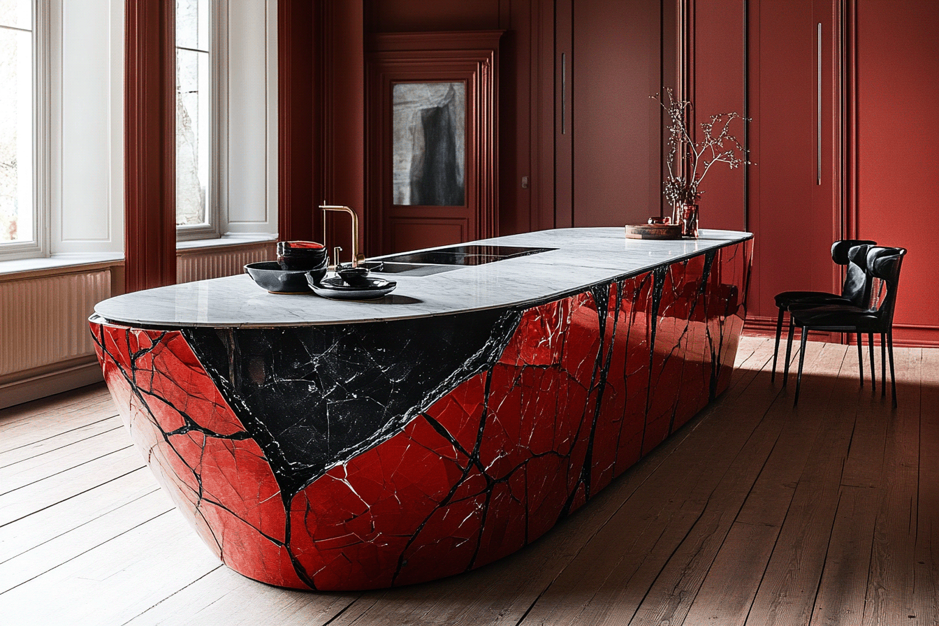 Extraordinary Bespoke Kitchen Islands by AICI-79