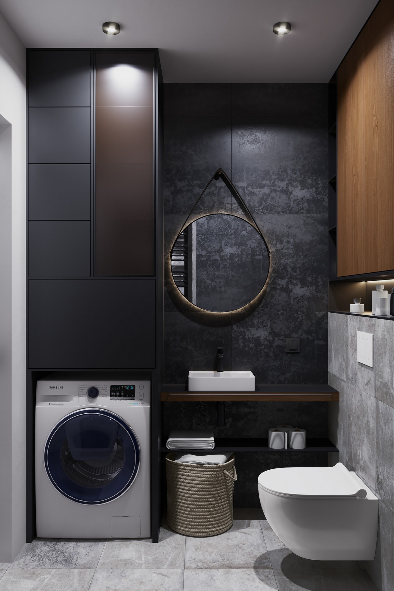 小两居 简约风格设计-22