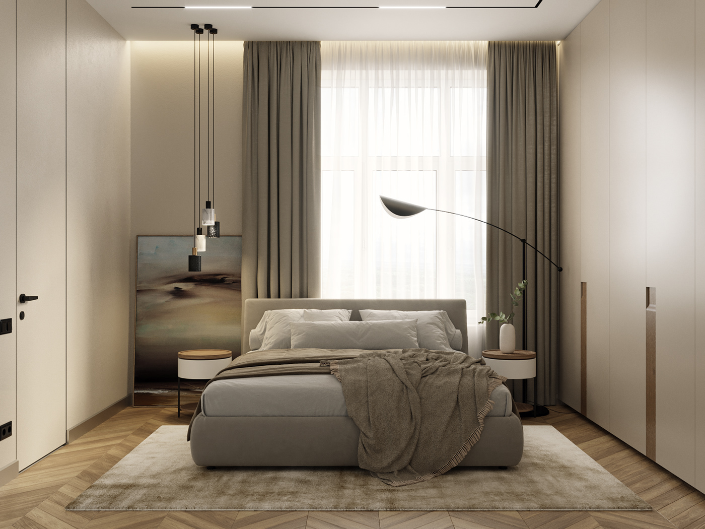 Anastasiya Gushchina丨平层丨modern apartment|Mira-7