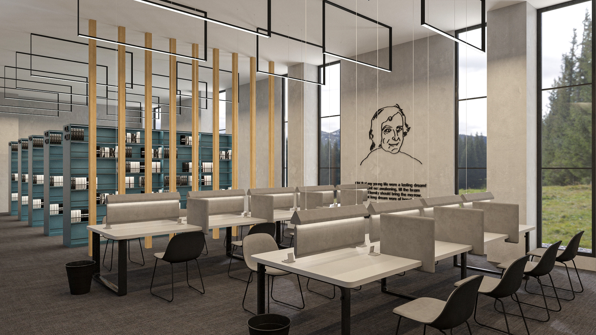 Kocaeli 大学图书馆设计丨Begum Seckin-28