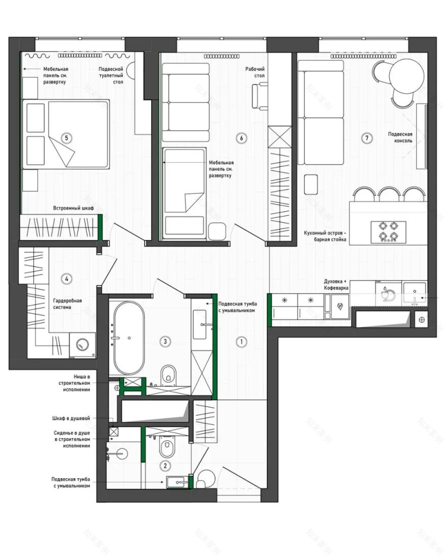 简约极致小宅设计丨Artem Alekseev-42