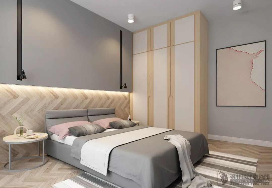 柳州正和城 D 区 96㎡北欧风家居设计——时光的另一面-51