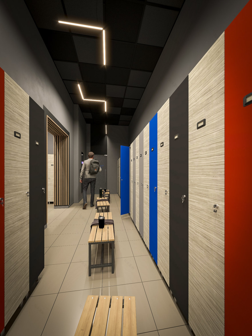 Fit4You 健身中心室内设计丨Planar Architecture Design Studio-8