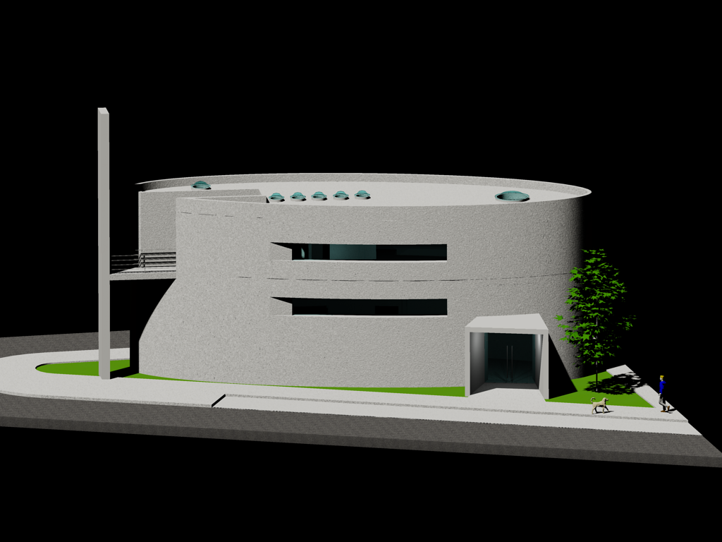 Rotary Club 总部 | 钢与绿的结合，打造社区交流新空间-20