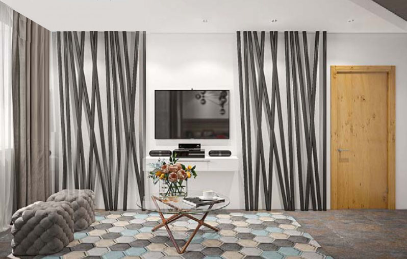 单色室内设计项目-28