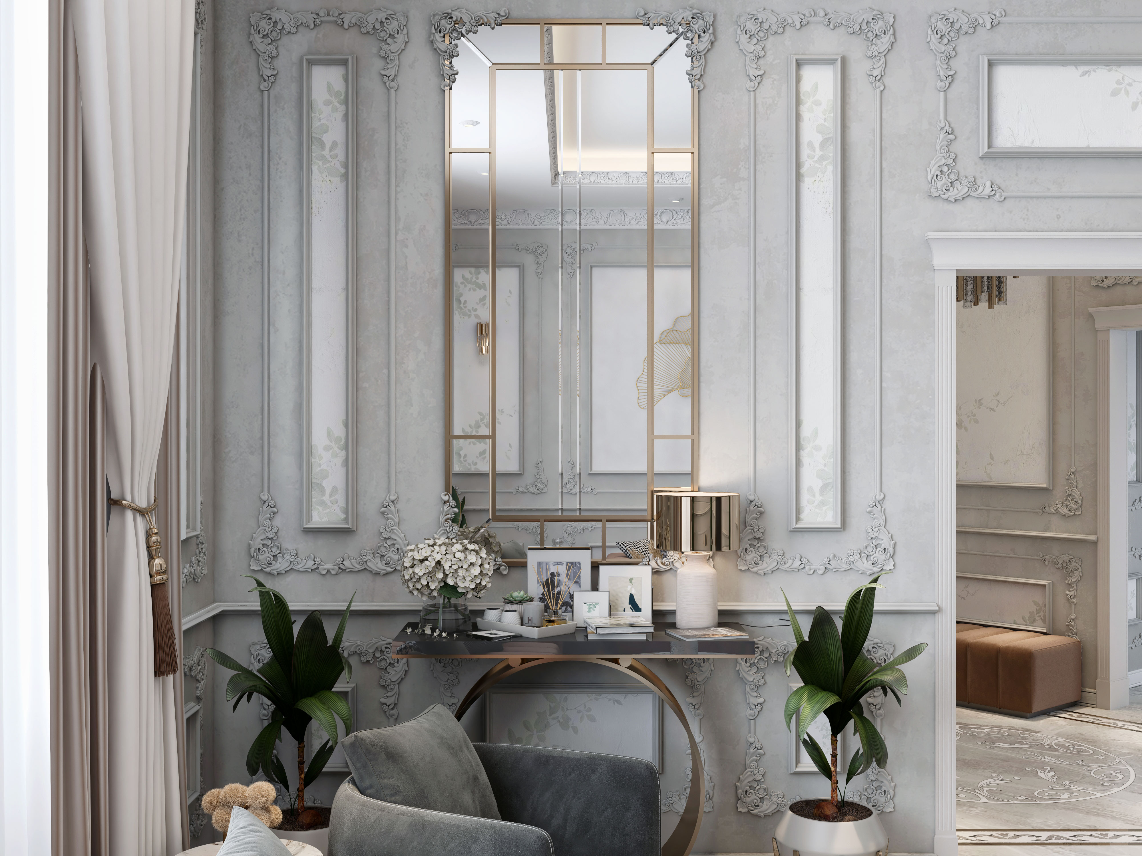 KSA | CLASSIC WOMEN MAJLIS AND ENTRANCE-5