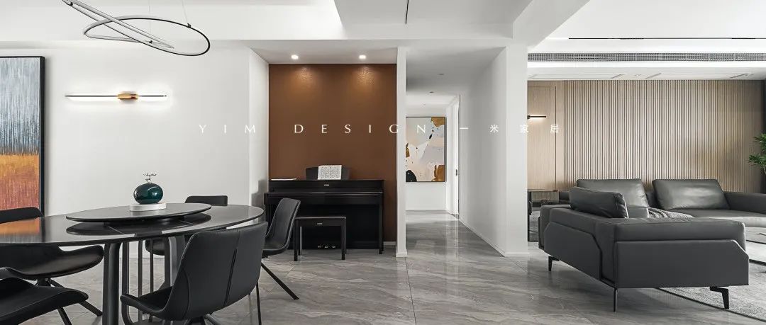 黑白格调,现代平层的独特魅力丨李宝红-57