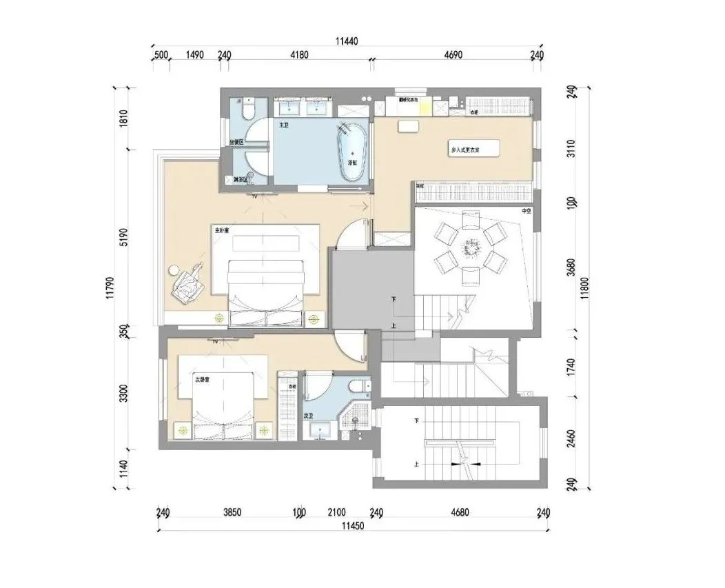 开放自由的家居设计丨目后设计-66