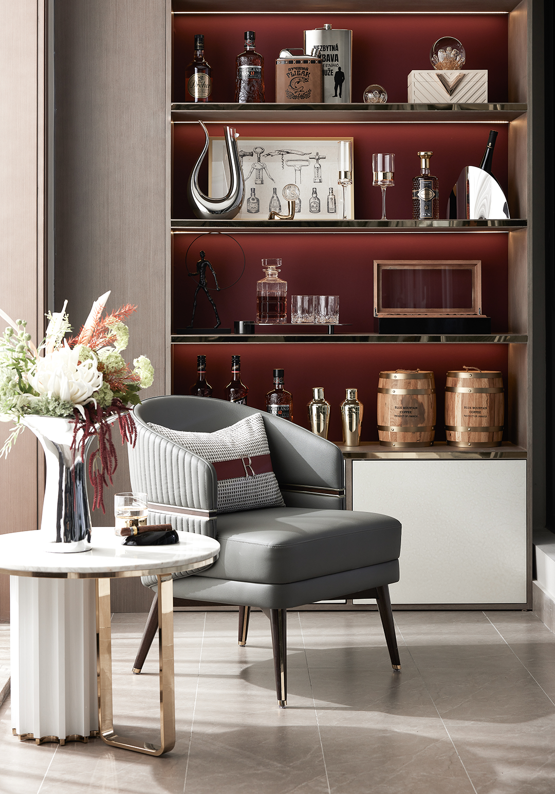 绍兴龙湖金帝天汇 172 样板间丨中国绍兴丨上海华帛(HIBER)室内设计有限公司-26