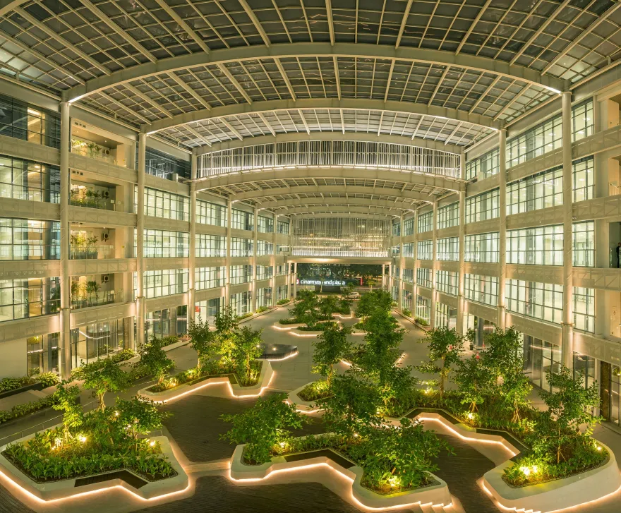 印度尼西亚绿色办公园区典范-8