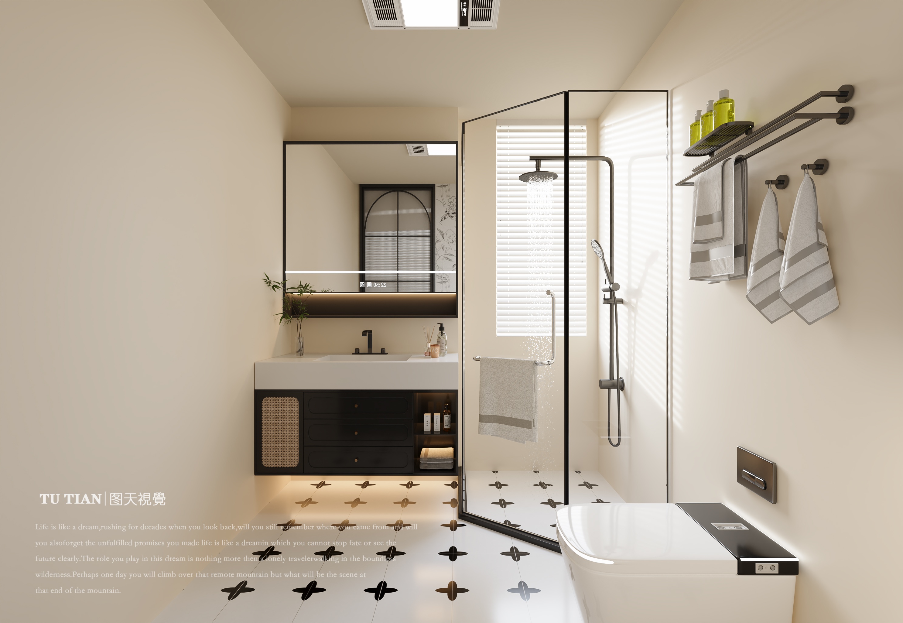 法式浪漫奶油  被光温柔包围的家-8