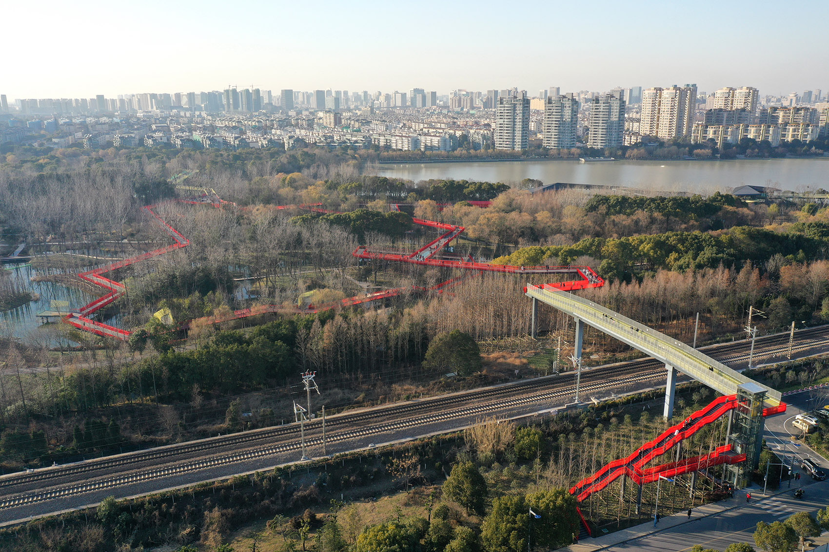 嘉兴西南湖公园传承百年红船精神丨中国嘉兴丨北京土人城市规划设计股份有限公司-5