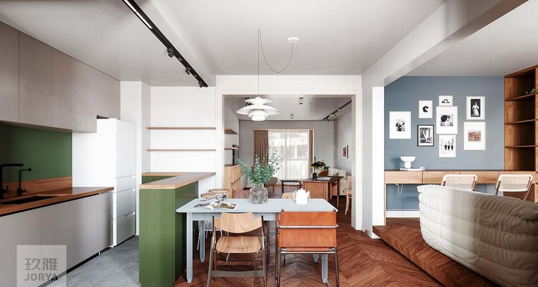 JORYA 玖雅平层改造丨中国北京丨玖雅装饰-27