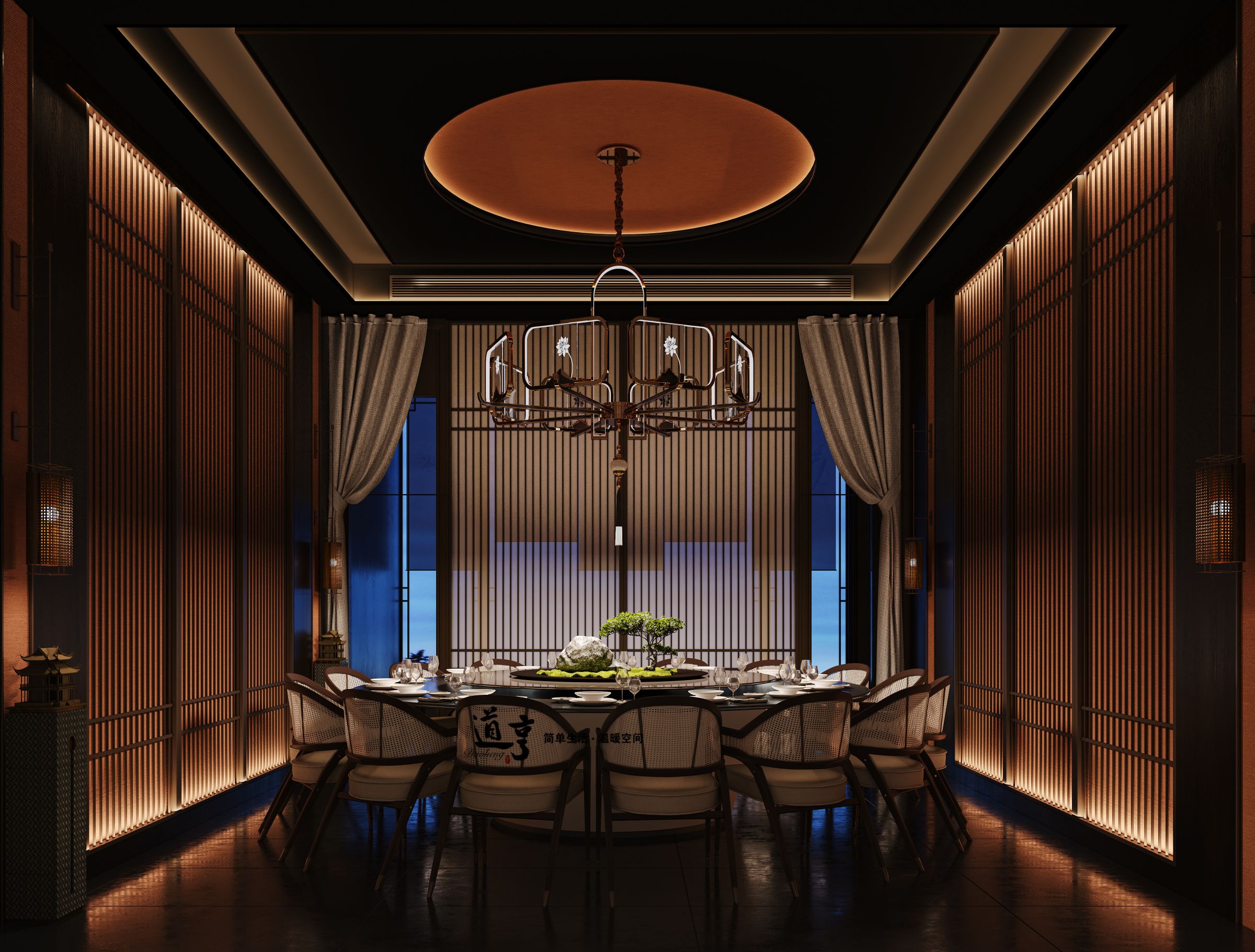 一眼怦然|这个餐饮店的设计太喜欢了-5