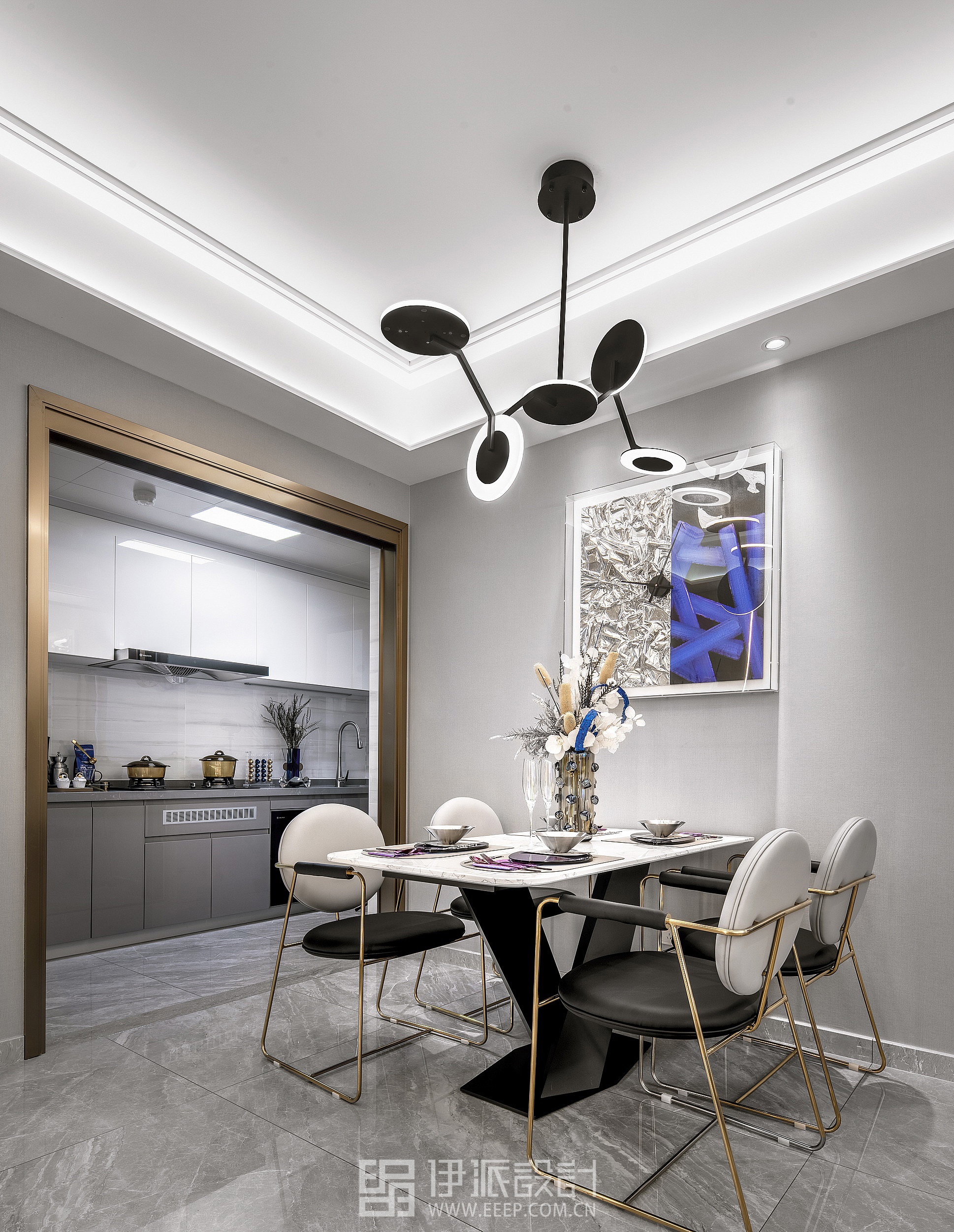 珠海世荣景峰广场（三期）精装样板房设计丨中国珠海丨深圳市伊派室内设计有限公司-44