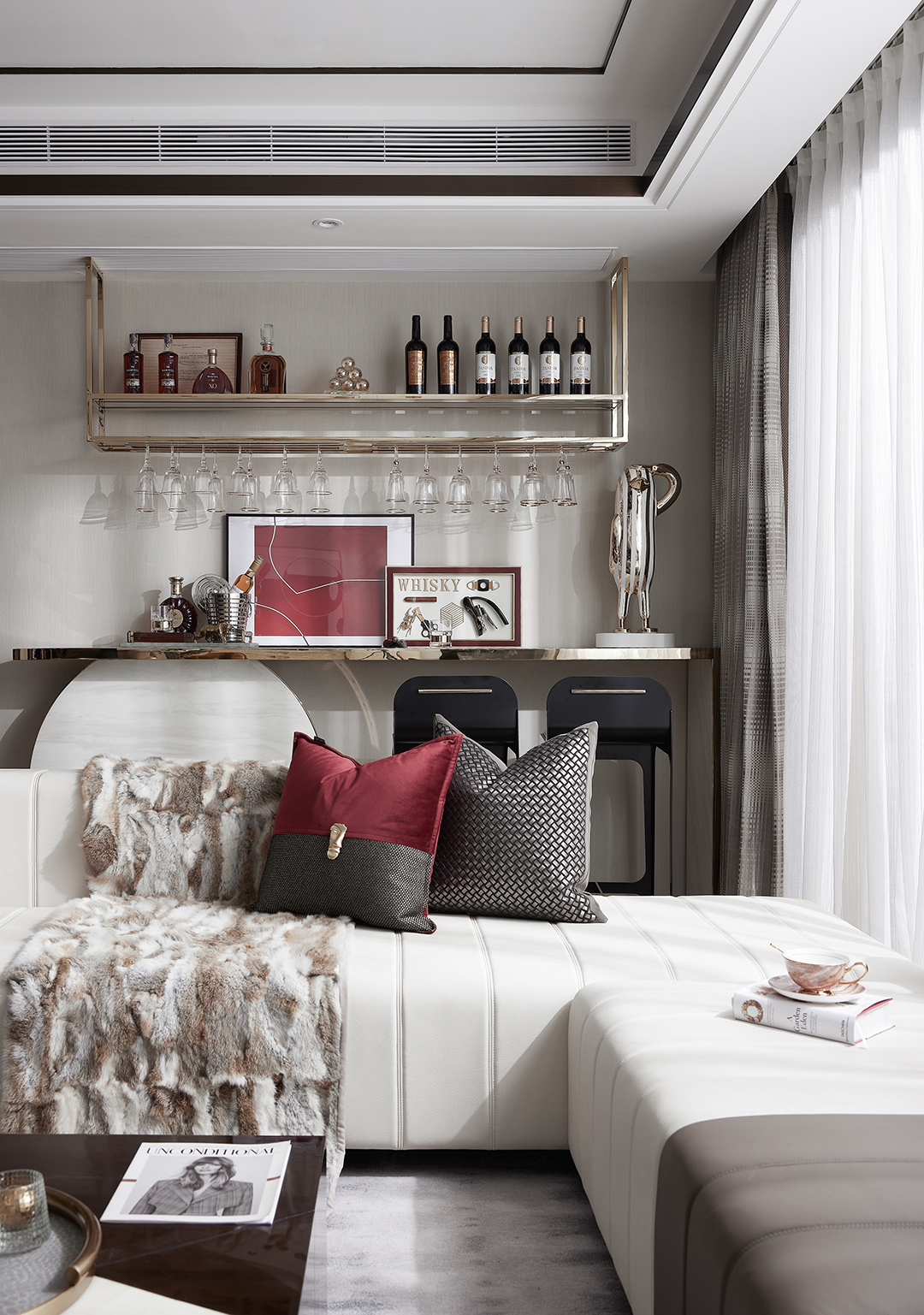 绍兴龙湖金帝天汇 172 样板间丨中国绍兴丨上海华帛(HIBER)室内设计有限公司-18