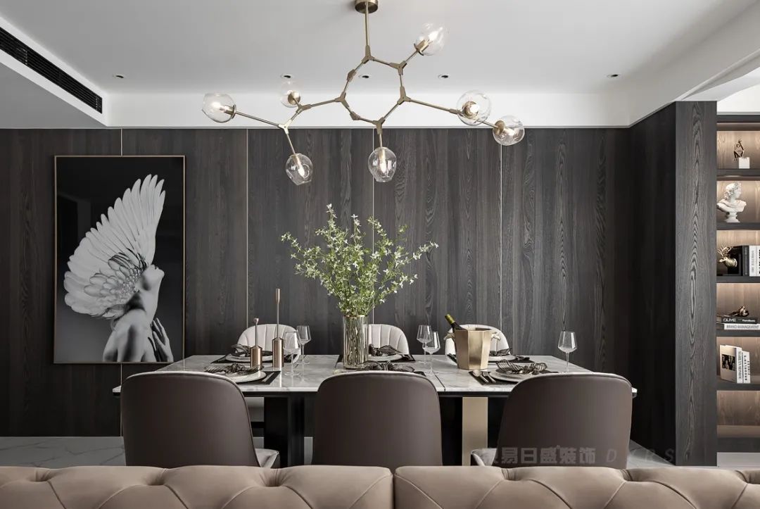 240㎡现代风格装修实拍，自在于形，雅蓄于心！-37