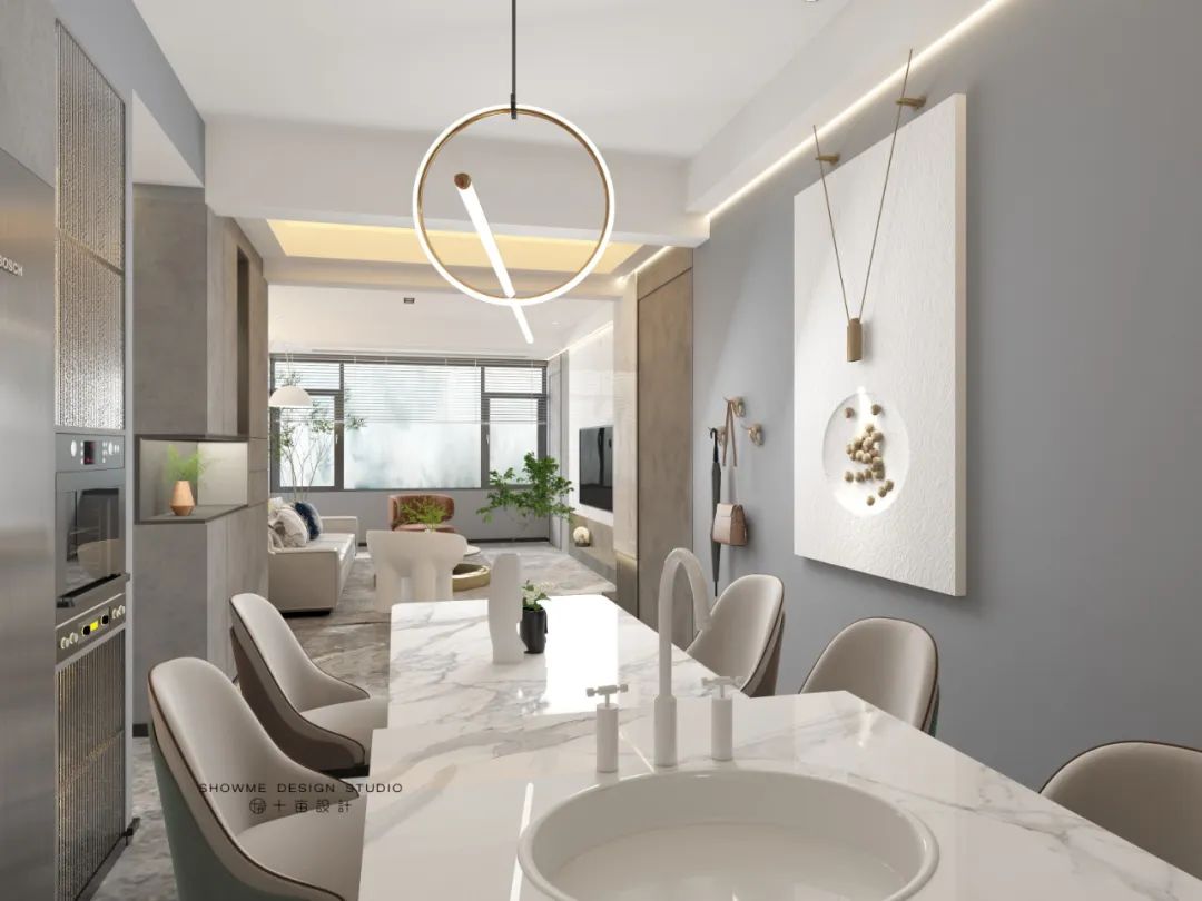 十亩设计 || 锦巷府 || 现代简约风 || 150㎡-8