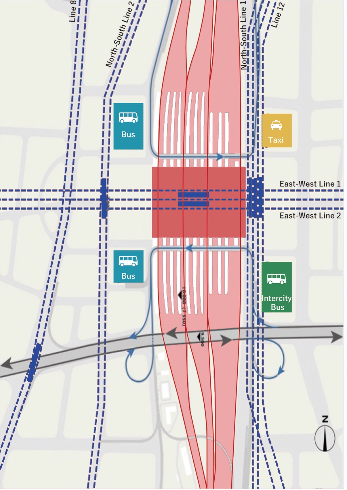 广州白云站TOD丨中国广州丨日建设计-92